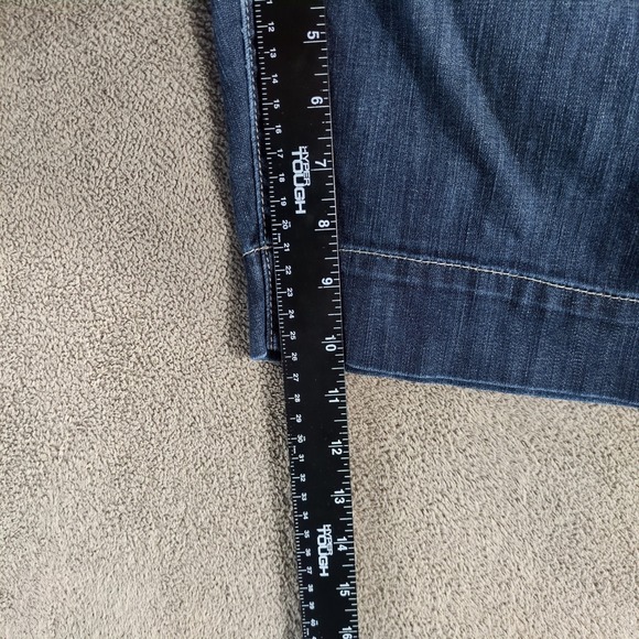 KUT from the Kloth Womens Blue Denim Bermuda Shorts Size 8 - Picture 6 of 10